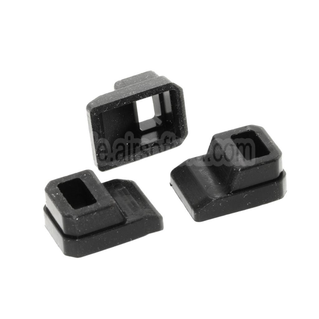 APS 3 Stück Magazin Lip Seal Bucking Rubber Gas Route Geeignet für APS Xtreme GBox Serie M4 GBB Gewehre