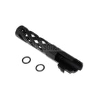 5KU 4.3 Zoll 106mm/110mm CNC Tornado Spiral Hollow Äußerer Lauf +11mm CW im Uhrzeigersinn Geeignet für Tokyo Marui Hi-Capa 4.3 GBB Pistolen Airsoft