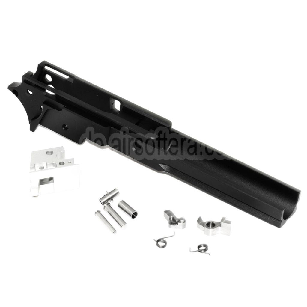 5KU CNC Aluminum Mittlerer Rahmen Unter Schiene Version Typ-2 Geeignet für Tokyo Marui Hi-Capa Serie GBB Pistolen Airsoft