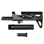 5KU 5-Position MDX Einziehbarer CQB Schaft Geeignet für VFC GHK WA M4 Serie GBB Gewehre Airsoft Schwarz
