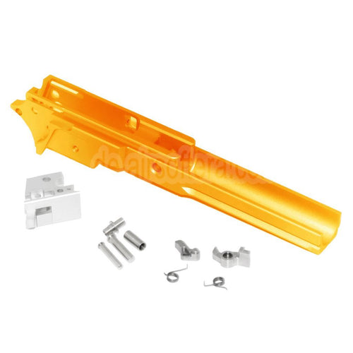 5KU CNC Aluminum Mittlerer Rahmen Unter Schiene Version Typ-2 Geeignet für Tokyo Marui Hi-Capa Serie GBB Pistolen Airsoft