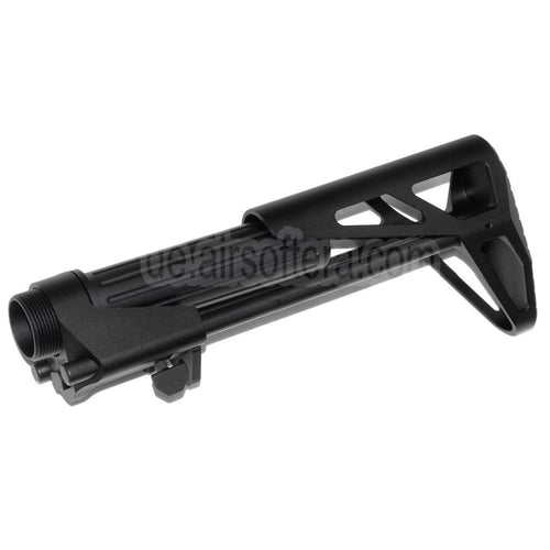 5KU 5-Position MDX Einziehbarer CQB Schaft Geeignet für Tokyo Marui MWS M4 Serie GBB Gewehre Airsoft Schwarz