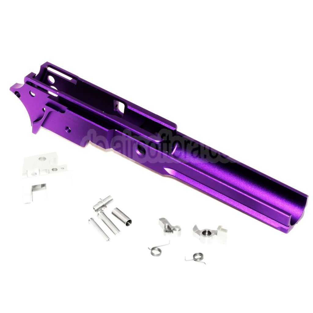 5KU CNC Aluminum Mittlerer Rahmen Unter Schiene Version Typ-2 Geeignet für Tokyo Marui Hi-Capa Serie GBB Pistolen Airsoft