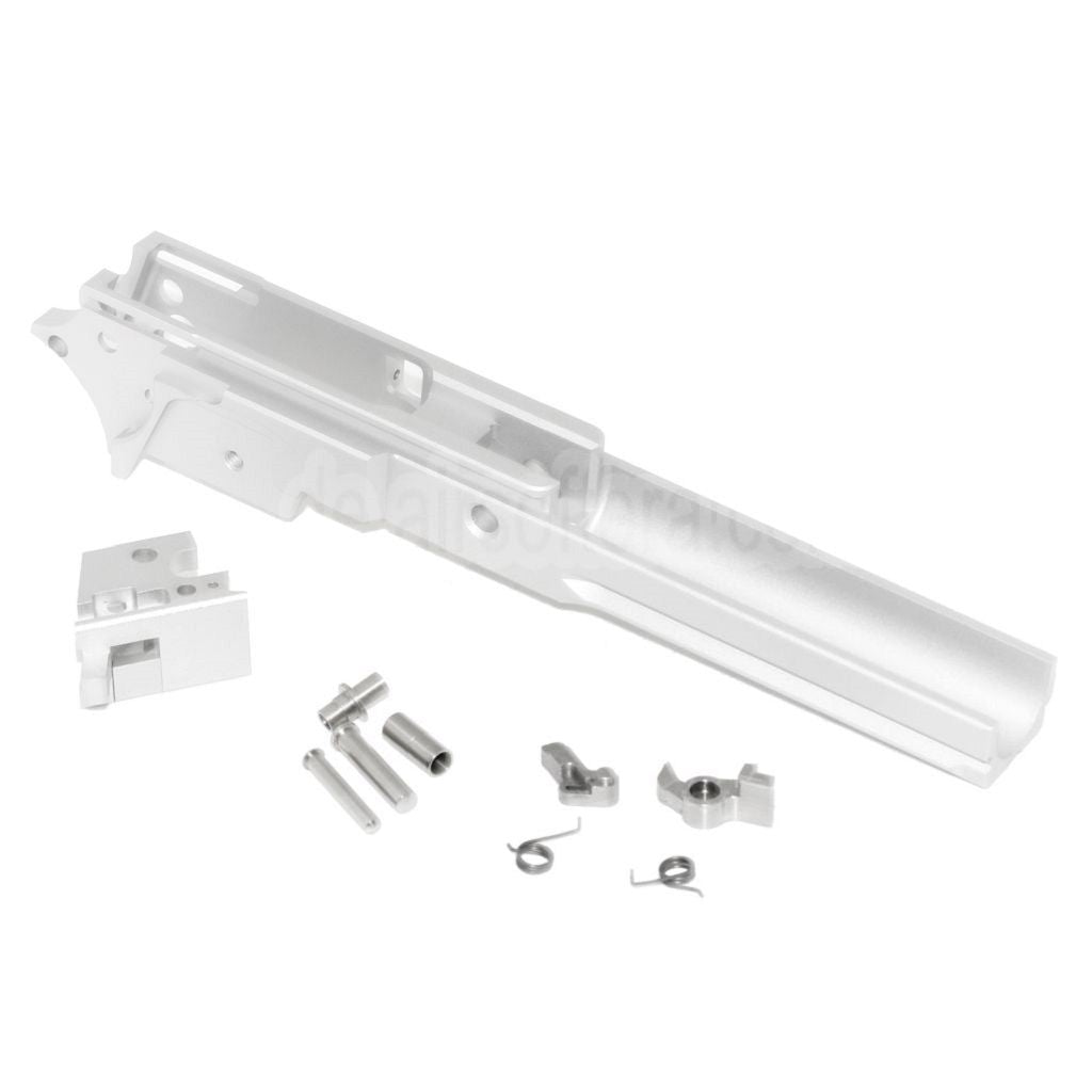 5KU CNC Aluminum Mittlerer Rahmen Unter Schiene Version Typ-2 Geeignet für Tokyo Marui Hi-Capa Serie GBB Pistolen Airsoft