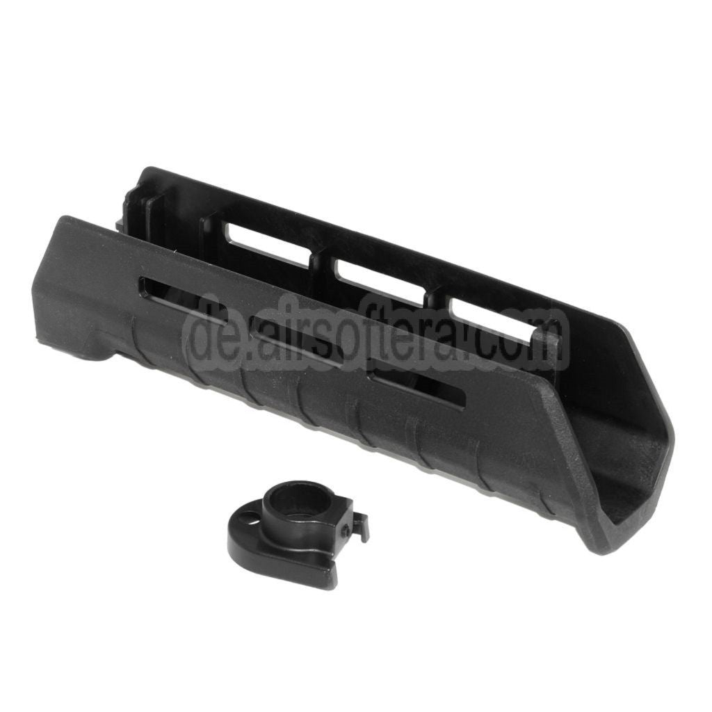 CYMA 198mm Polymer ZHUKOV Stil AKM M-LOK Unteres Handschutz system Geeignet für CYMA CM077E AK Zhukov Serie AEG Gewehre Airsoft Schwarz
