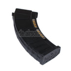 CYMA 220rd Polymer Mid-Cap Magazin mit Dummy Display Geeignet für AK Serie AEG Gewehre Airsoft Schwarz
