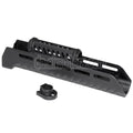 CYMA 110mm/265mm Polymer ZHUKOV Stil AKM M-LOK Oberes unteres Handschutz system Geeignet für CYMA AK Serie AEG Gewehre Airsoft Schwarz