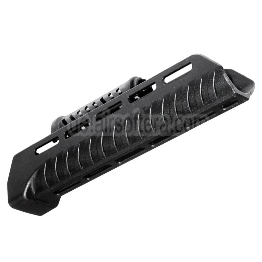 CYMA 110mm/265mm Polymer ZHUKOV Stil AKM M-LOK Oberes unteres Handschutz system Geeignet für CYMA AK Serie AEG Gewehre Airsoft Schwarz