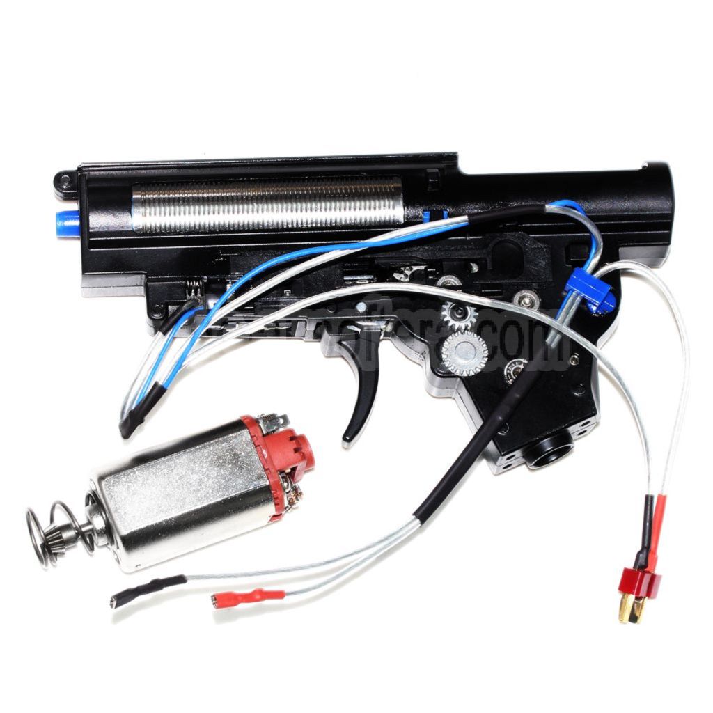 CYMA Platinum Serie komplett QD Version 3 V3 Getriebe mit Hochgeschwindigkeitsmotor Geeignet für CYMA Platinum Serie AK Alfa Serie AEG Gewehre Airsoft