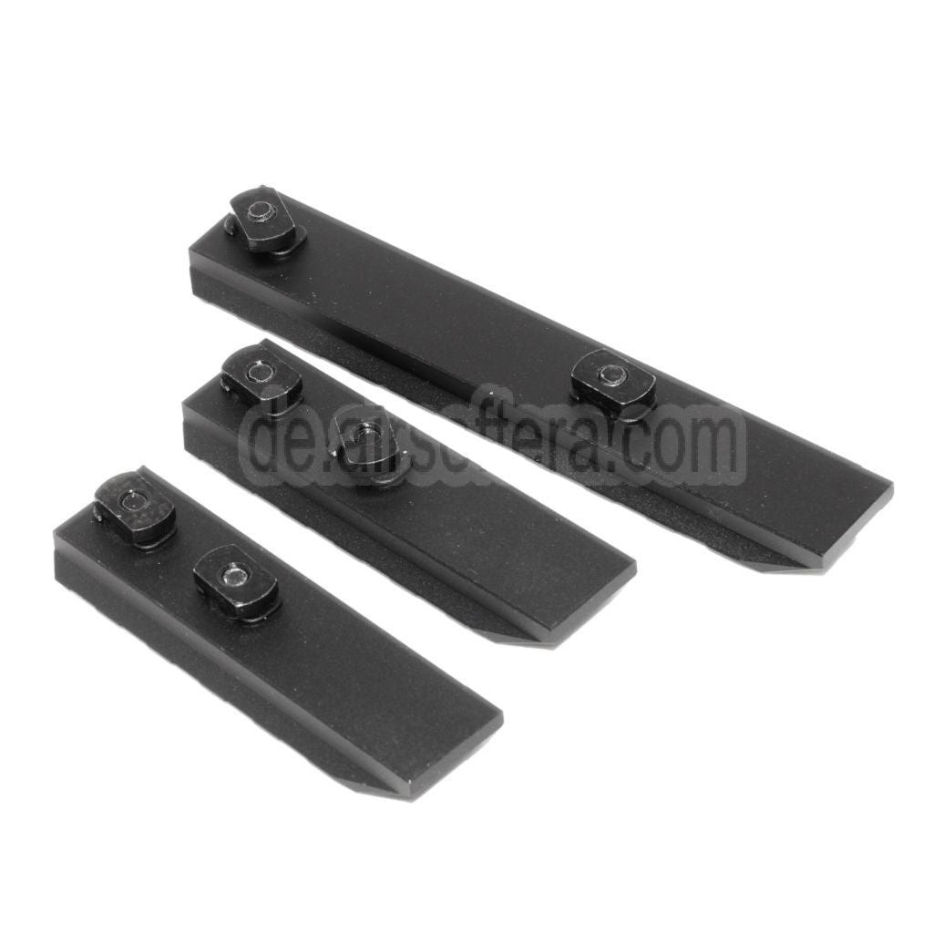 CYMA 3pcs Schienenabschnittssatz (9-Slots x1  5-Slots x2) Geeignet für M-Lok System