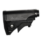 CYMA LWRCI Stil Kompakter einziehbarer Schaft mit Schaftrohr Geeignet für Platinum Serie MP5 AEG Gewehre Airsoft Schwarz