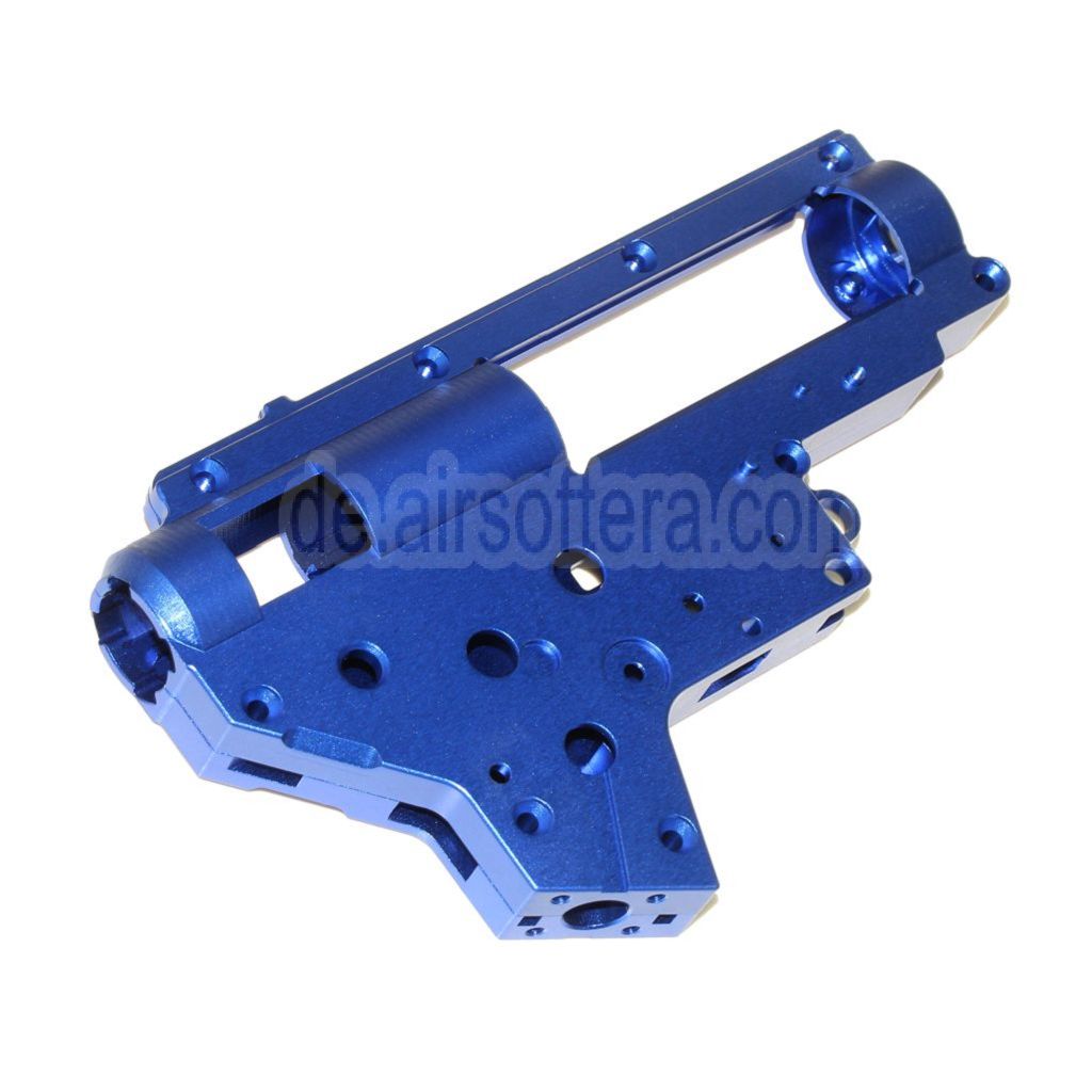 CYMA CNC Aluminum 8mm QD Getriebegehäuse Geeignet für CYMA Platinum Serie M4 QBS Serie AEG Gewehre Airsoft Blau