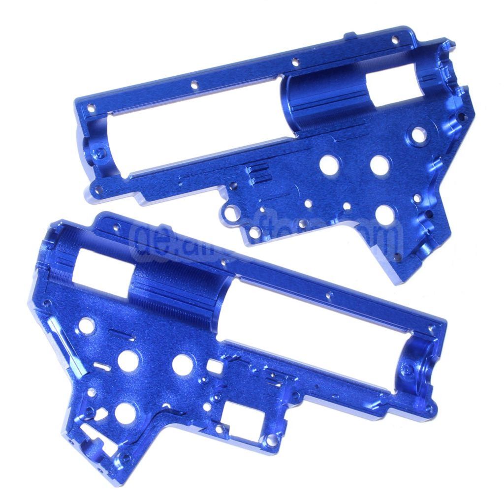 CYMA CNC Aluminum 8mm QD Getriebegehäuse Geeignet für CYMA Platinum Serie M4 QBS Serie AEG Gewehre Airsoft Blau
