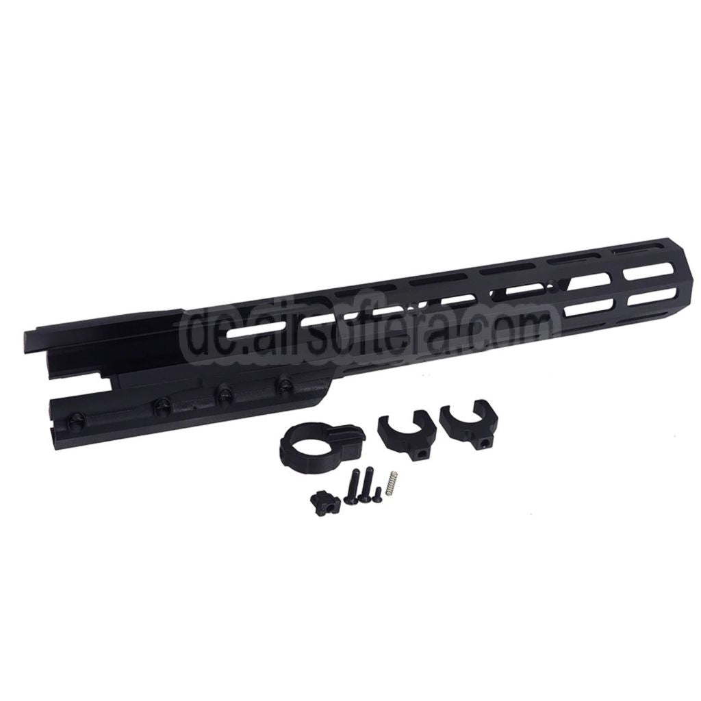 CYMA Dragunov SVU M-Lok Handschutz schienen system Geeignet für CYMA Dragunov SVU Bullpup Serie AEG Scharfschützen Gewehre Airsoft Schwarz