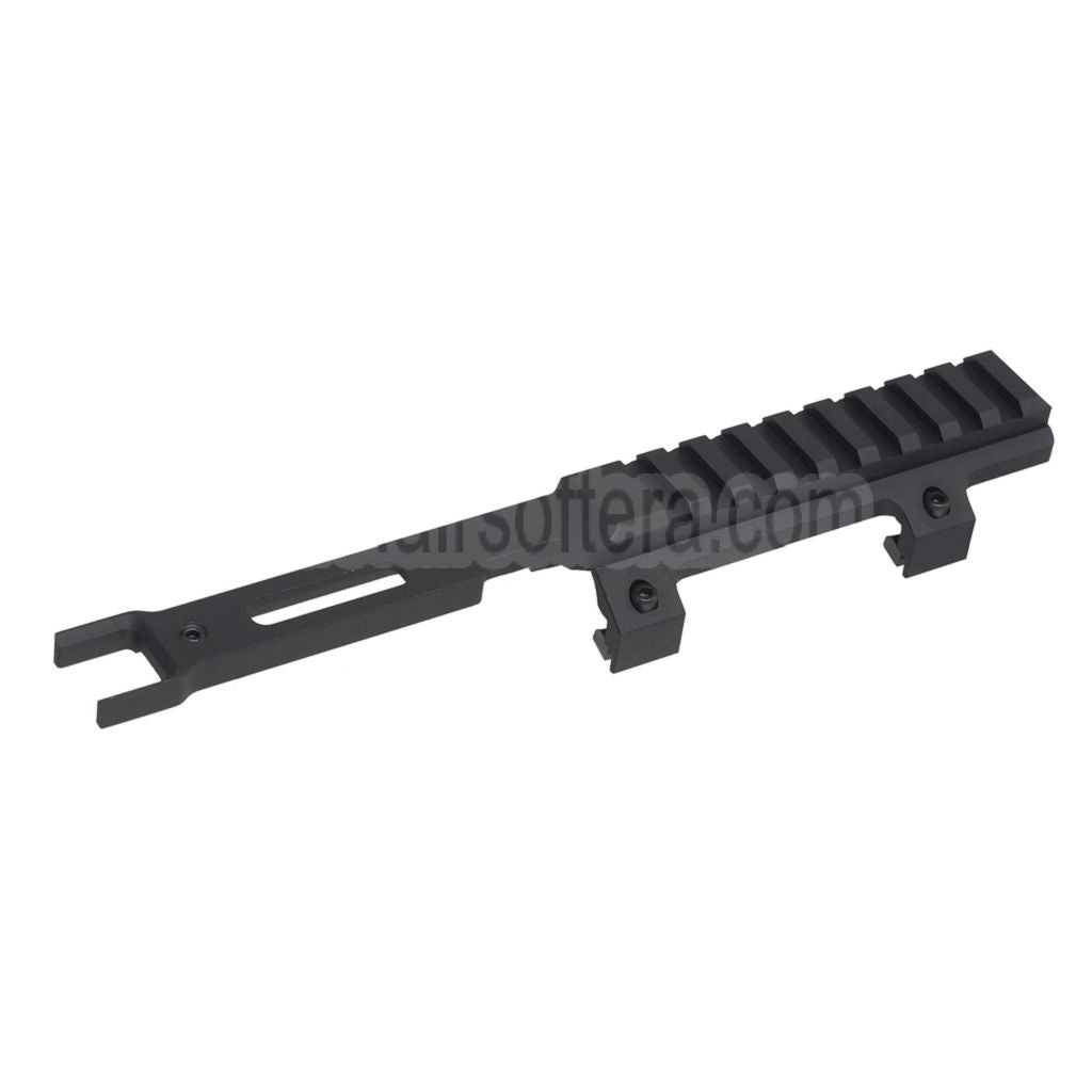 CYMA 215mm Erweiterte oberen Schiene Zielfernrohrhalterung Geeignet für CYMA Tokyo Marui MP5K Serie AEG Gewehre Airsoft Schwarz