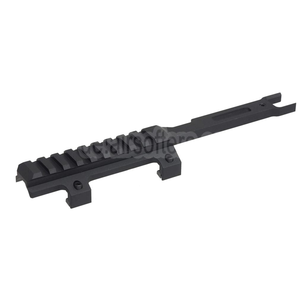 CYMA 215mm Erweiterte oberen Schiene Zielfernrohrhalterung Geeignet für CYMA Tokyo Marui MP5K Serie AEG Gewehre Airsoft Schwarz