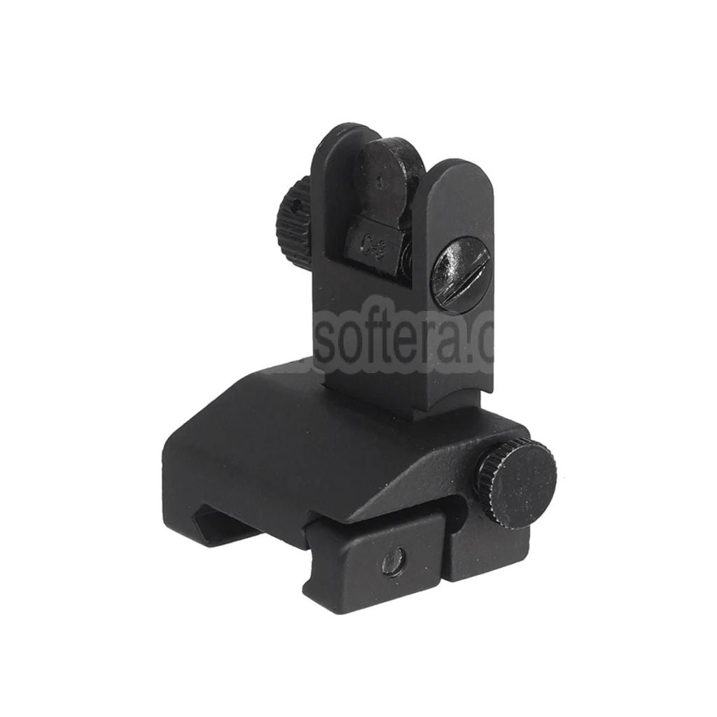 CYMA Metall Hochklappen Kimme Geeignet für 20mm 1913 Picatinny Schiene M4 M16 AEG Gewehre Airsoft