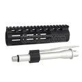 CYMA CGS Noveske SBR NSR7 (7 Zoll) M-Lok Handschutz Schienen System mit äußerer Lauf Geeignet für CYMA CGS AR M4 Tokyo Marui M4 MWS GBB Gewehre Airsoft