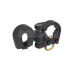 APS Metall Klappbarer Schaftadapter Geeignet für APS Tokyo Marui M4 Serie AEG Gewehre Airsoft Schwarz