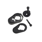 APS Metall Klappbarer Schaftadapter Geeignet für APS Tokyo Marui M4 Serie AEG Gewehre Airsoft Schwarz