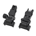 APS New Hawk Hochklappen Korn Kimme Geeignet für 20mm 1913 Picatinny Schiene M4 M16 AEG Gewehre Airsoft