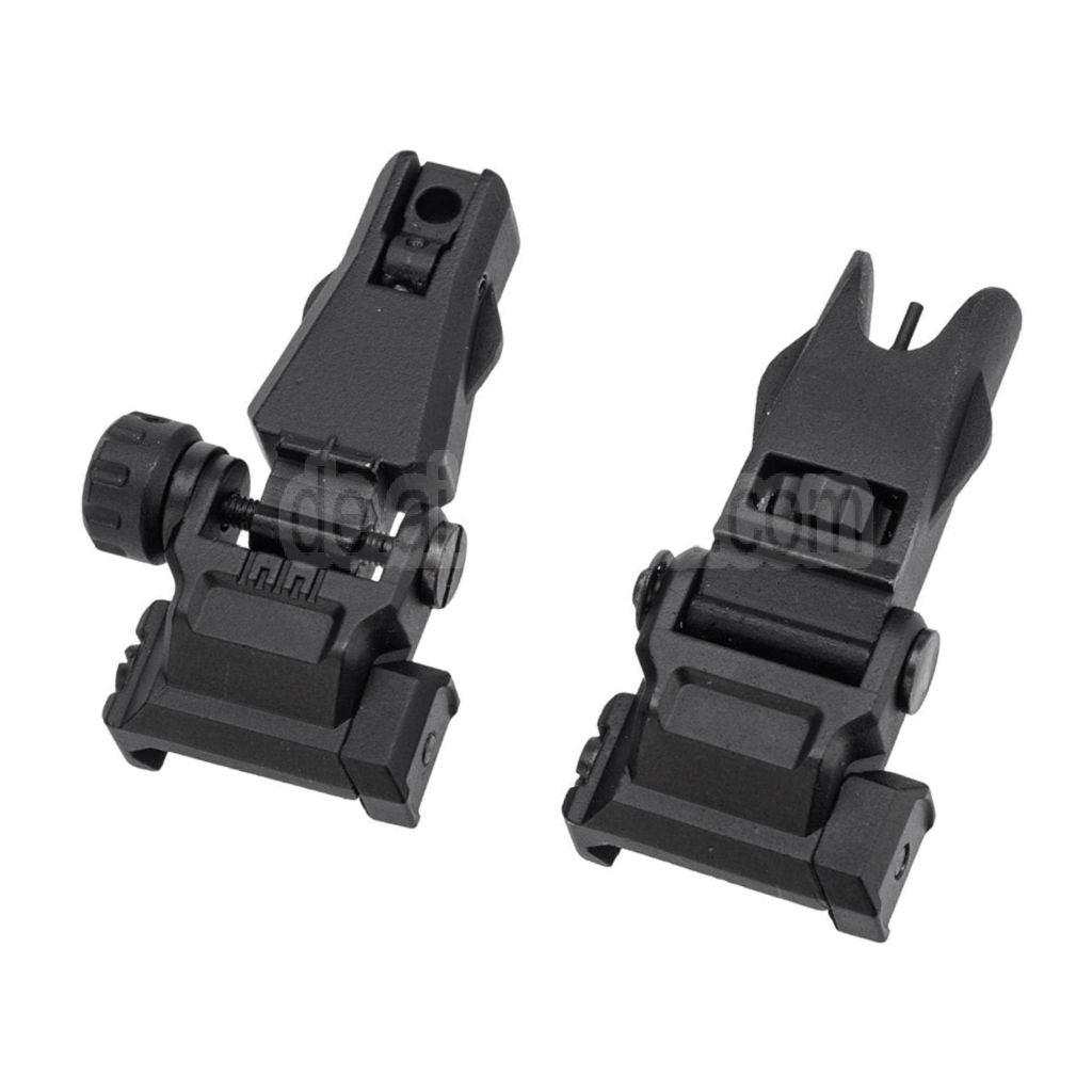APS New Hawk Hochklappen Korn Kimme Geeignet für 20mm 1913 Picatinny Schiene M4 M16 AEG Gewehre Airsoft