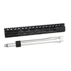 CYMA CGS Noveske N4 13.5 Zoll M-Lok Handschutz Schienen System mit äußerer Lauf Geeignet für CYMA CGS AR M4 Tokyo Marui M4 MWS GBB Gewehre Airsoft