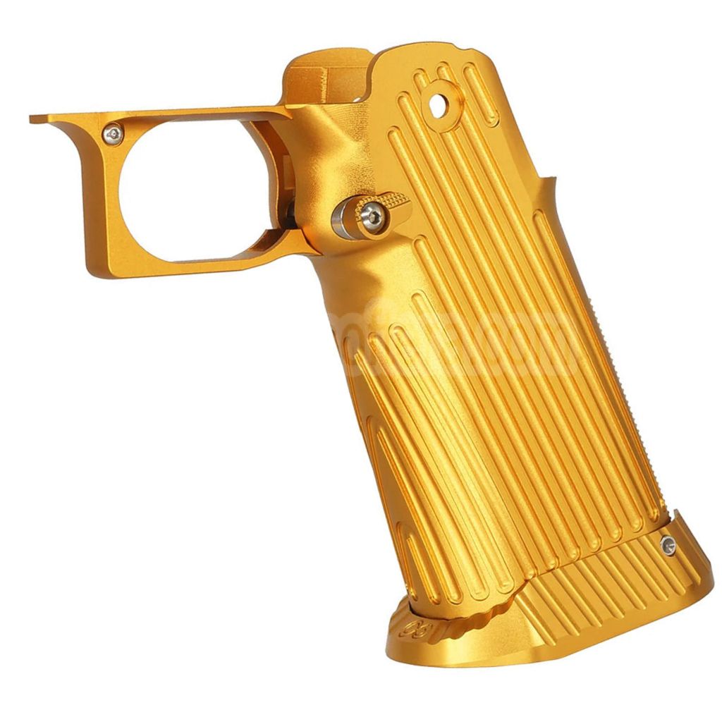 5KU CNC Aluminum Griff Typ-2 geeignet für Tokyo Marui Hi-Capa 5.1 4.3 Serie GBB Pistolen Airsoft