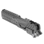 5KU CNC Aluminium Matrix Stil Schlitten Mittlerer Rahmen Set Geeignet für Tokyo Marui Hi-Capa Serie GBB Pistolen Airsoft