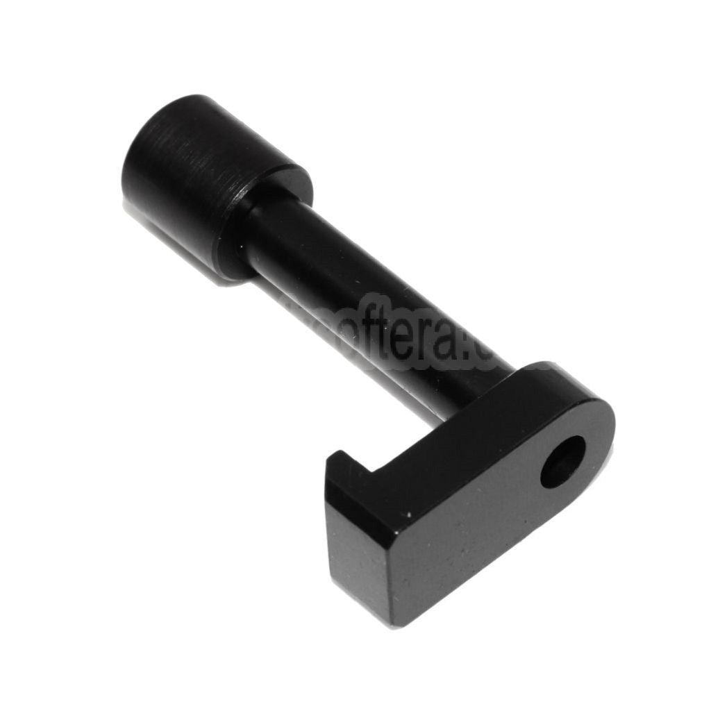 5KU Stahl Klappschaftknopf Geeignet für Tokyo Marui SAIGA-12K Serie GBB Schrotflinte Airsoft Schwarz