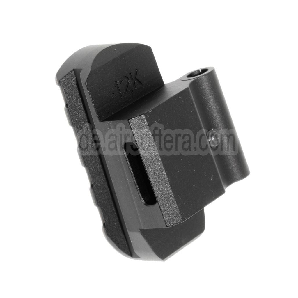 5KU 20mm Picatinny M1913 Schienen Schaft basis Geeignet für Tokyo Marui SAIGA-12K Serie GBB Schrotflinte Airsoft Schwarz