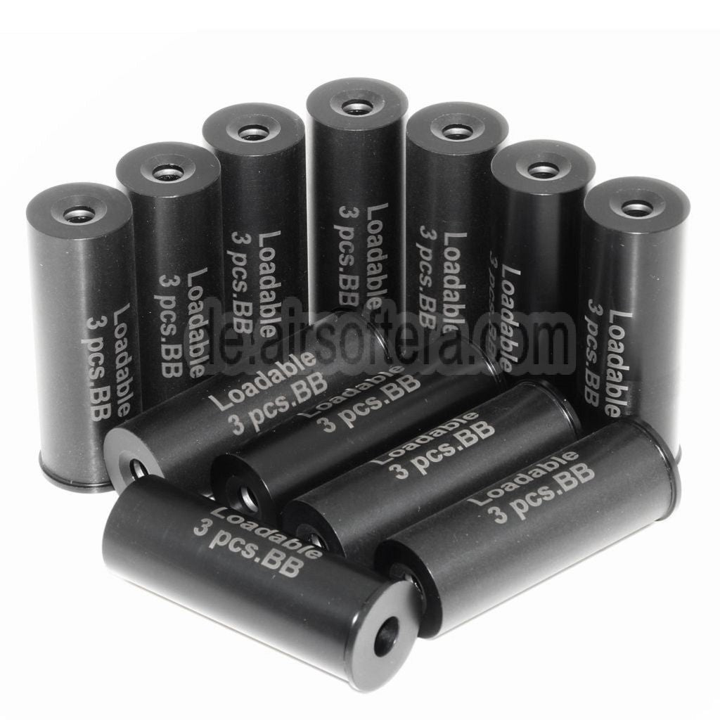 APS 12 Stück 3rd Schrotpatronen Geeignet für APS Striker 12 CAM870 MK2 Schrotflinte Airsoft