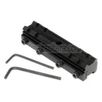 CYMA 20mm Riser Zielfernrohrmontagesockel Geeignet für 12mm Schwalbenschwanzmontage schwarz