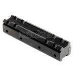 CYMA 20mm Riser Zielfernrohrmontagesockel Geeignet für 12mm Schwalbenschwanzmontage schwarz