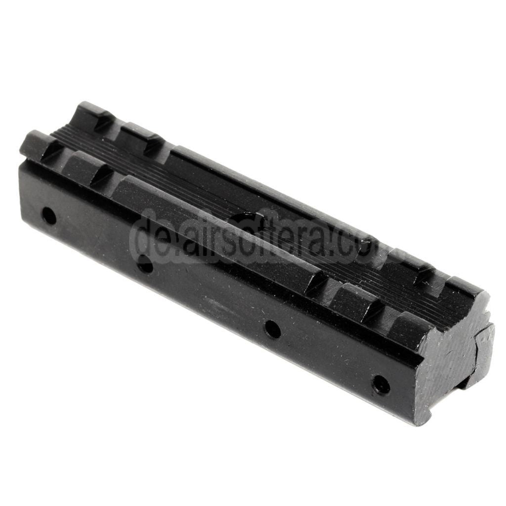 CYMA 20mm Riser Zielfernrohrmontagesockel Geeignet für 12mm Schwalbenschwanzmontage schwarz