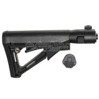 CYMA 6-Positions CTR Stil Einziehbarer Klappschaft Geeignet für CYMA CM076 AK74 Serie AEG Gewehre Airsoft Schwarz