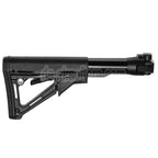 CYMA 6-Positions CTR Stil Einziehbarer Klappschaft Geeignet für CYMA CM076 AK74 Serie AEG Gewehre Airsoft Schwarz