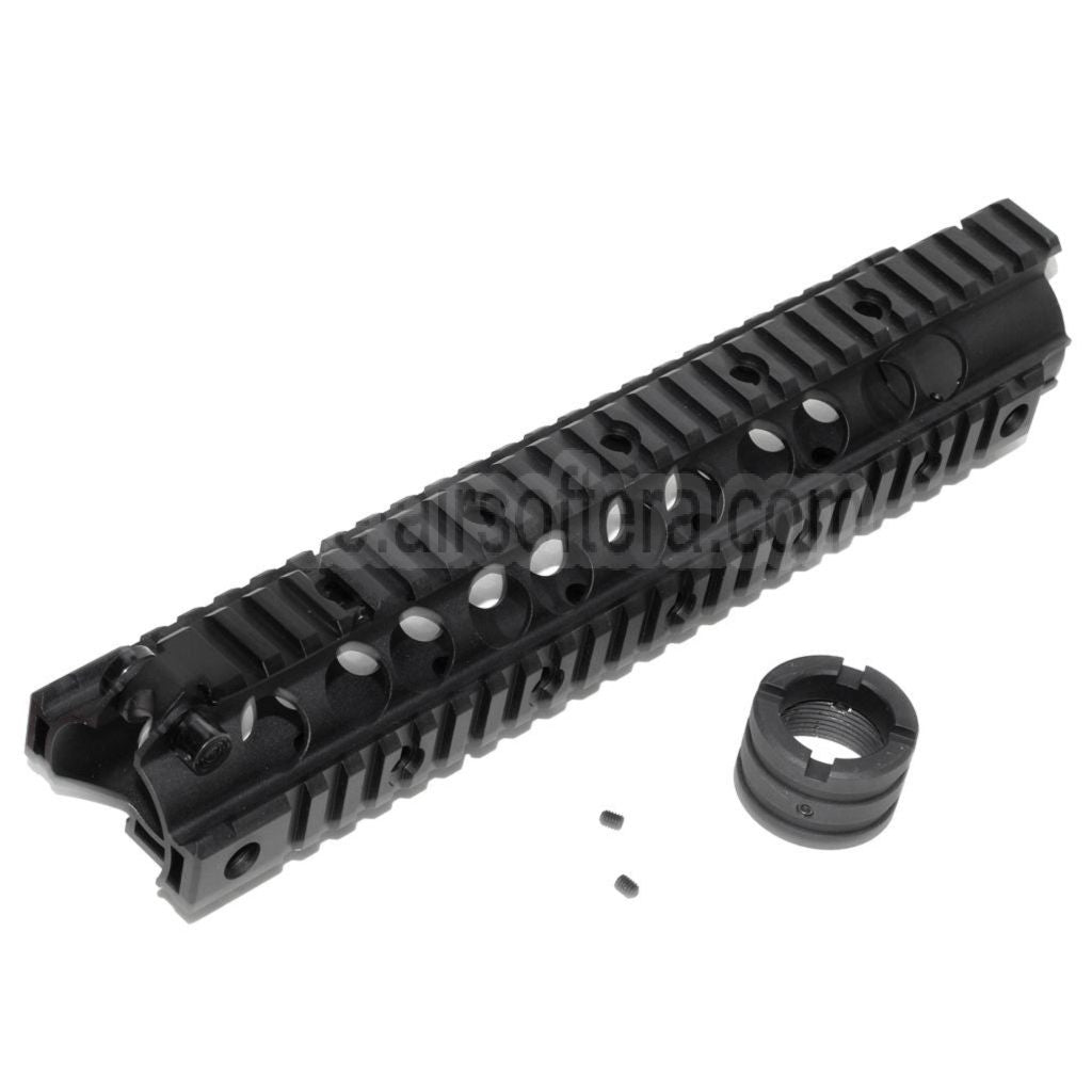 CYMA 273mm SR16 URX II RAS Handschutz 4-Seiten Schienen System Geeignet für CYMA Tokyo Marui M4 M16 Serie AEG Gewehre Airsoft
