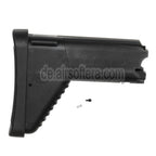 CYMA 180mm Polymer Einziehbarer Schaft Geeignet für CYMA Cybergun SCAR Serie AEG Gewehre Airsoft Schwarz