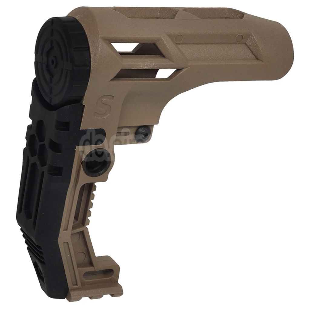 DOUBLE BELL NGEL of Death SBR Fester Gewehrschaft Geeignet für M4 Serie AEG GBB Gewehre Airsoft