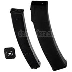 ARCTURUS Swappable 30/95rd Polymer Magazin Geeignet für Arcturus PP19-01 VITYAZ SMG AEG Gewehre Airsoft Schwarz