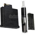 ARES 50rd Co2 Magazin Set Geeignet für Ares AMOEBA Striker Spring Scharfschützengewehre Airsoft Schwarz