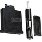 ARES 50rd Co2 Magazin Set Geeignet für Ares AMOEBA Striker Spring Scharfschützengewehre Airsoft Schwarz