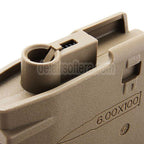ARES 5 Stück 130rd Mid-Cap Magazin Geeignet für ARES AR308 SR25 M110 Serie AEG Gewehre Airsoft
