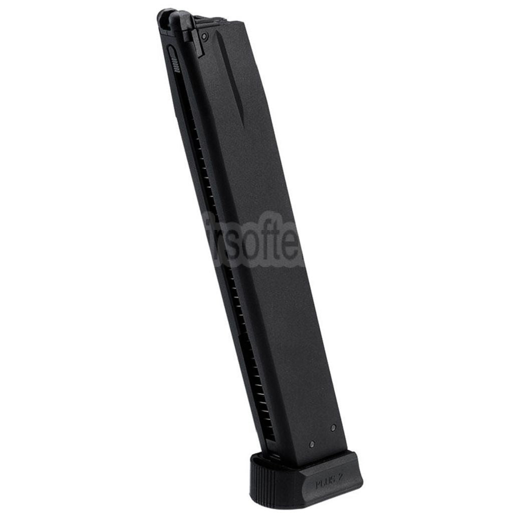 ASG 50rd Gas Magazin Geeignet für ASG B&T USW A1 CZ-75 SP-01 Shadow 2 Serie GBB Pistolen Airsoft Schwarz