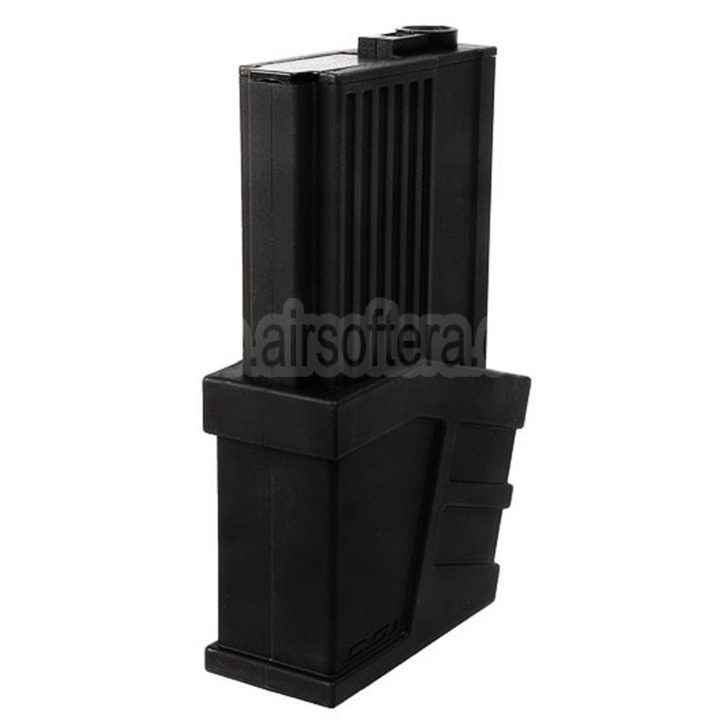 CSI AIRSOFT 225rd Polymer Hi-Cap Magazin Geeignet für CSI XR-5 Serie AEG Gewehre Airsoft Schwarz