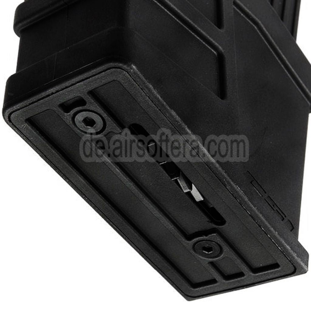 CSI AIRSOFT 225rd Polymer Hi-Cap Magazin Geeignet für CSI XR-5 Serie AEG Gewehre Airsoft Schwarz
