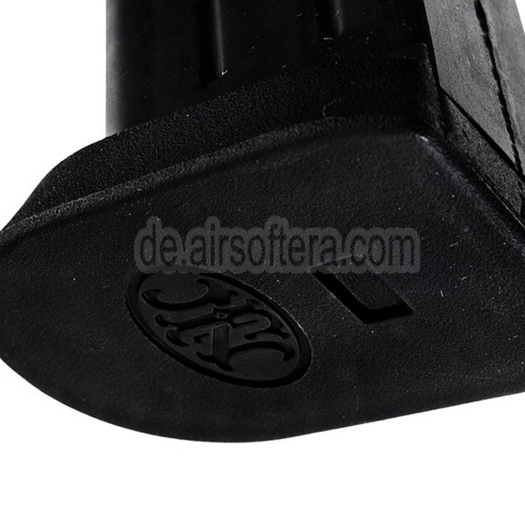 VFC 25rd Gas Magazin Geeignet für Cybergun FN Herstal FNS-9 Serie GBB Pistolen Airsoft Schwarz