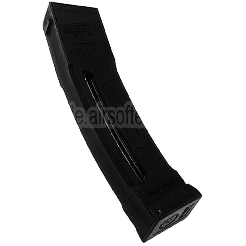 G&G 130rd Mid-Cap Magazin Geeignet für G&G PCC45 MXC9 Serie AEG SMG Gewehre Airsoft Schwarz