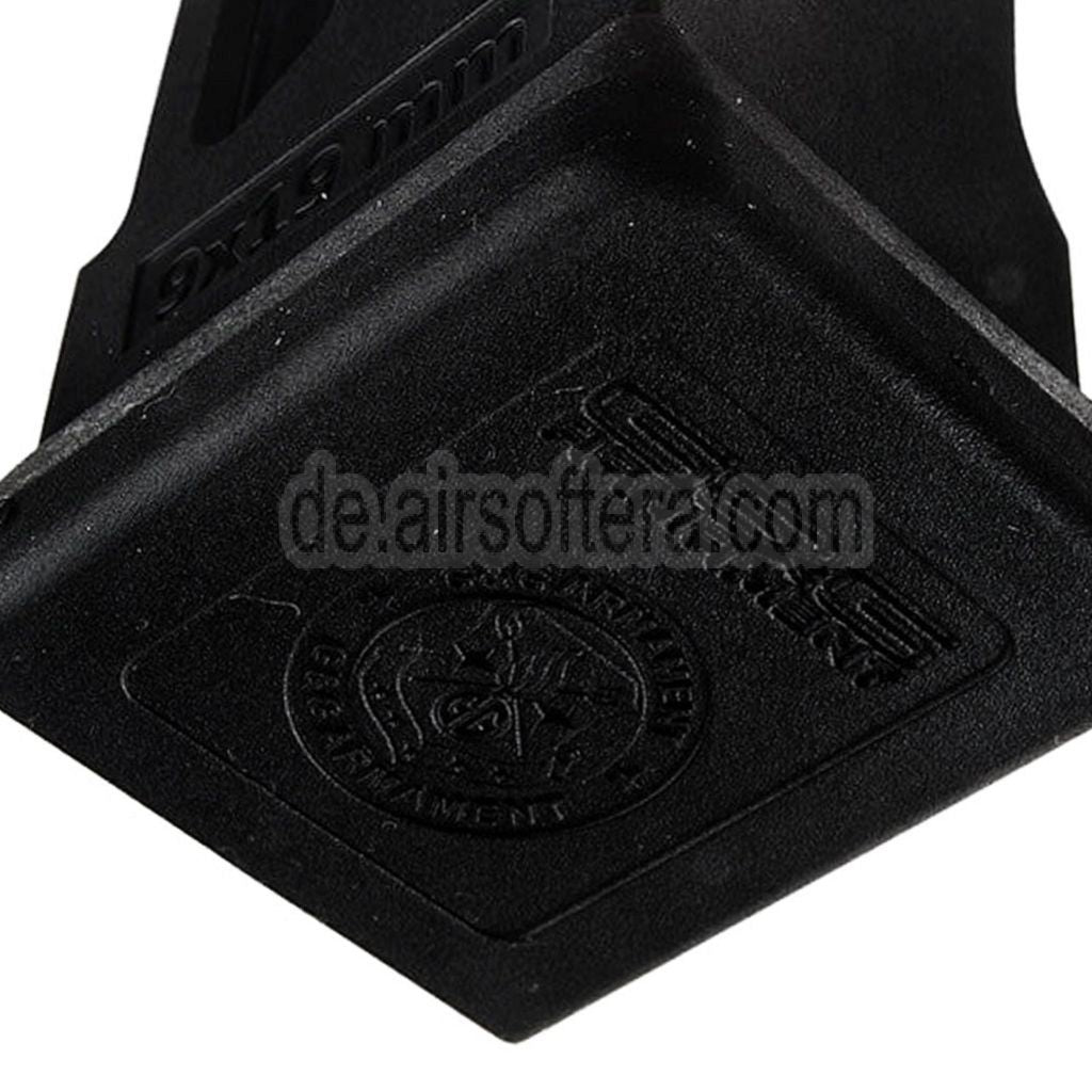 G&G 130rd Mid-Cap Magazin Geeignet für G&G PCC45 MXC9 Serie AEG SMG Gewehre Airsoft Schwarz